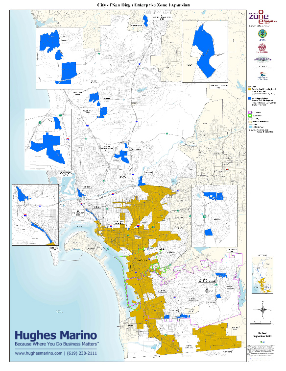 San Diego Enterprise Zone Expanded into North County | Hughes Marino