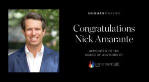 Executive Vice President Nick Amarante Tapped to Join Board of Advisors for Life Science Cares
