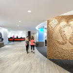 lululemon vancouver headquarters reception area