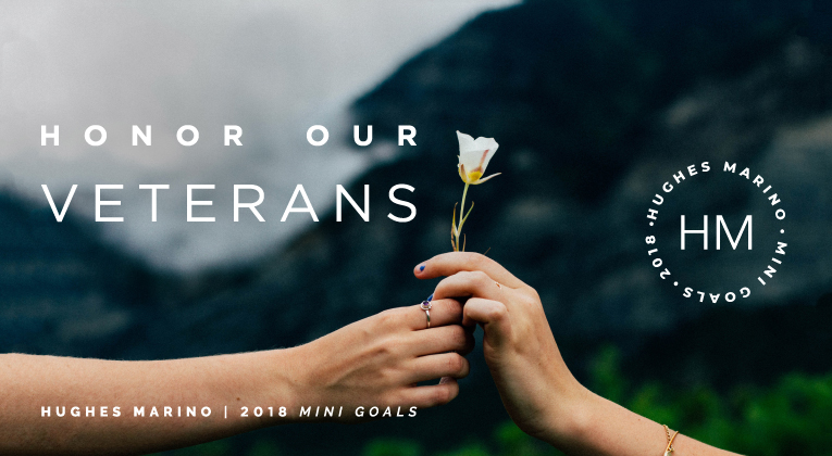 hughes marino our march 2018 hm mini goal honor our veterans