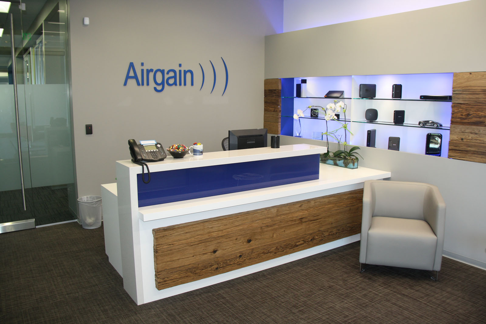 Airgain reception