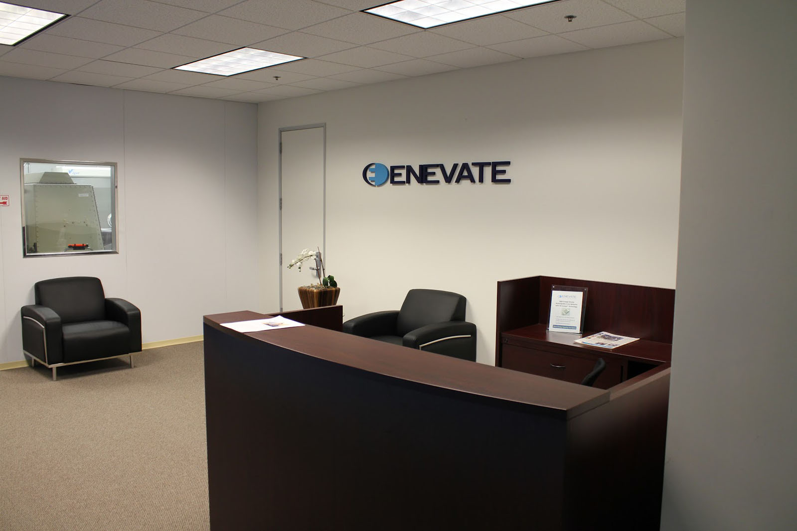 Enevate reception desk