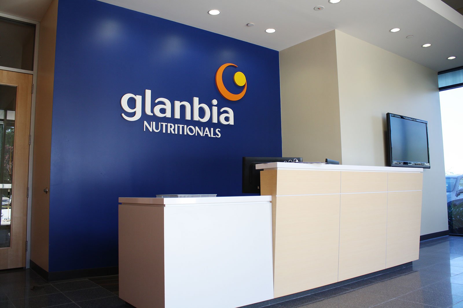 Glanbia Nutritionals reception desk