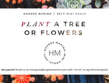 HM Mini Goals May plant a tree or flowers 1