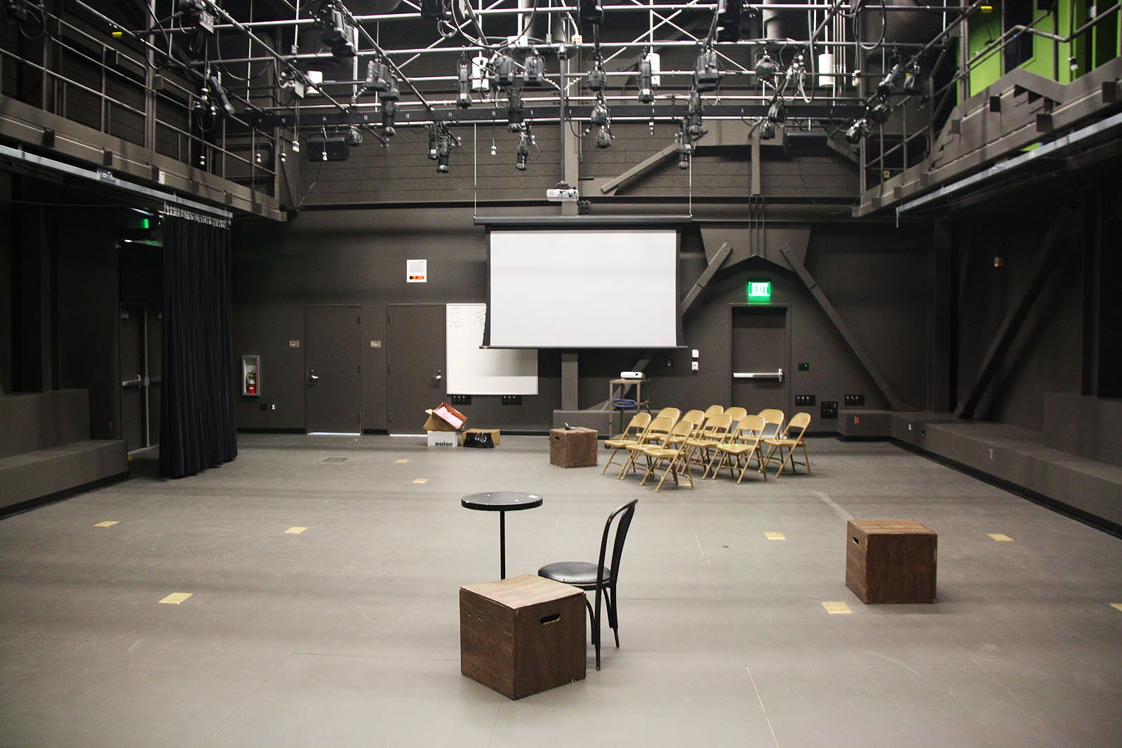 Helix High Performing Arts Center black box