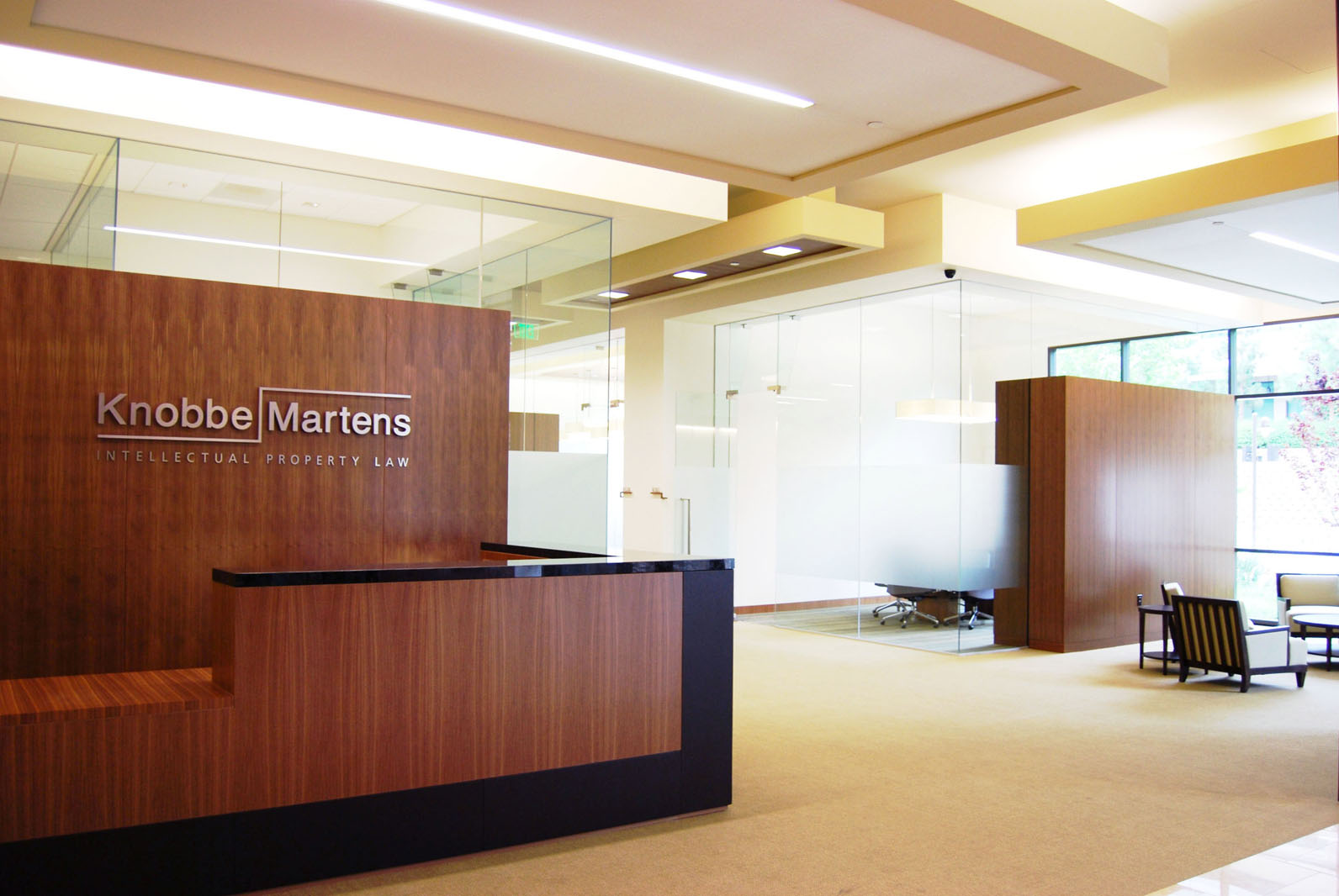 Knobbe Martens reception area