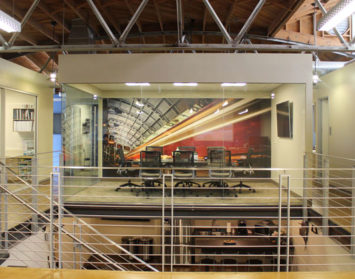 backs construction office space