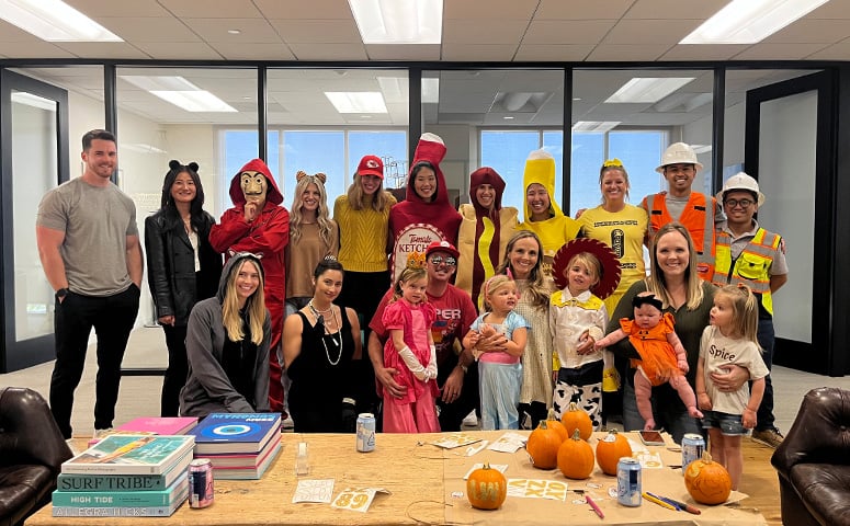 hm celebrates tenth anniversary of oc office halloween