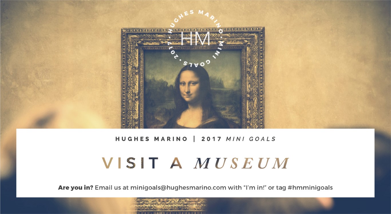 hughes marino 2017 Mini Goals visit a Museum