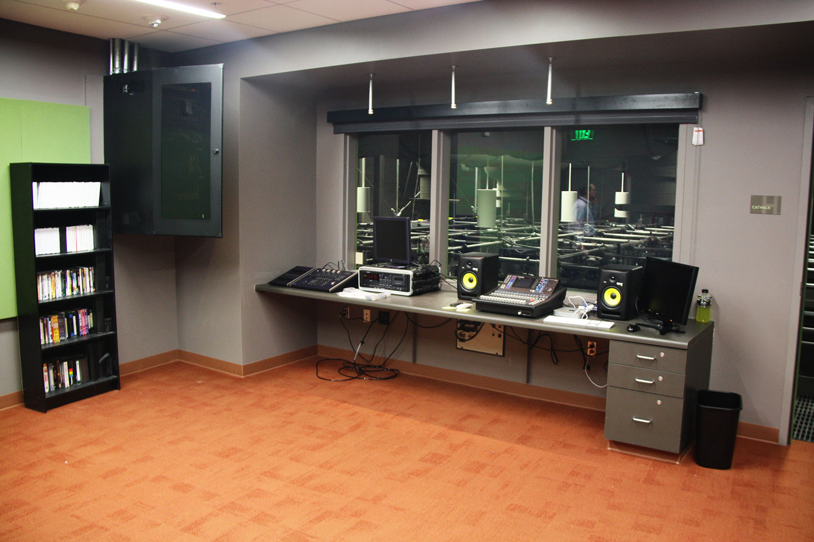 Helix High Performing Arts Center sound room