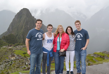 Hughes Family Machu Picchu