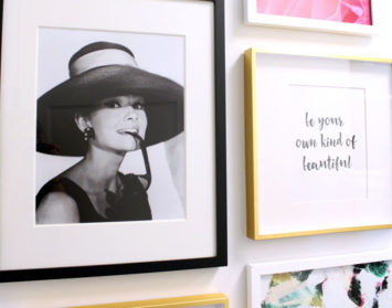hughes marino seattle gallery wall audrey hepburn inspo