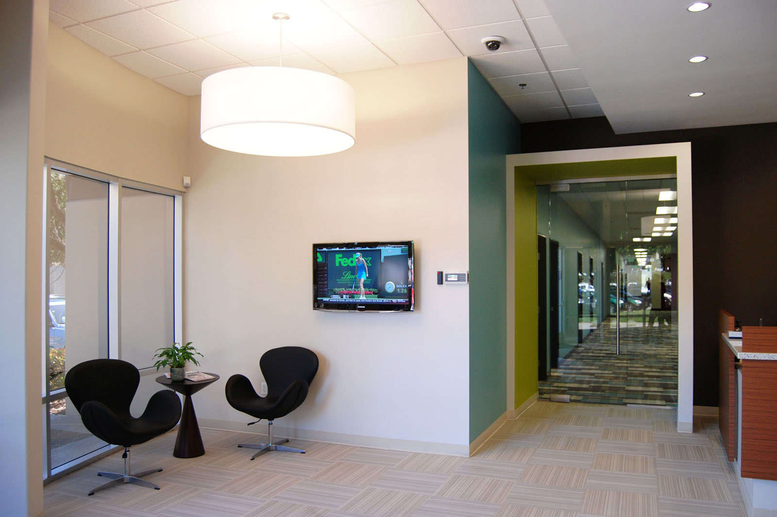 Competitor Group reception area