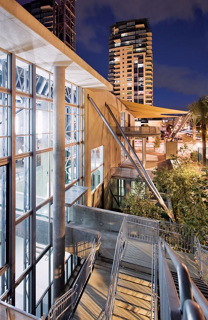 New Childrens Museum exterior night