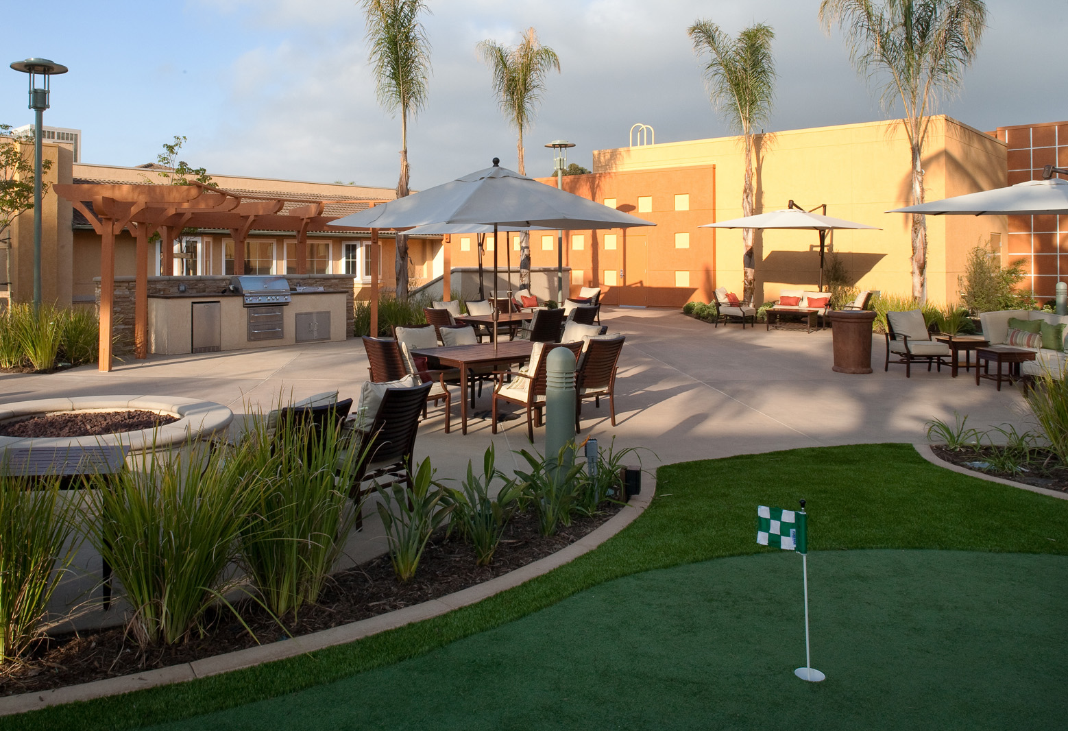 Seacrest Village patio