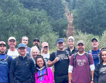 hughes marino denver team hike Manitou Incline featured2