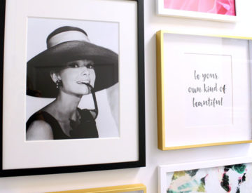 hughes marino seattle gallery wall audrey hepburn inspo