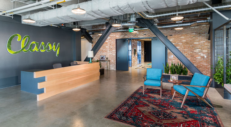 Spaces We Love: Classy’s Cutting-Edge Office