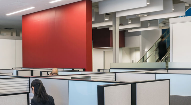 Spaces We Love: Transformation to Vibrant Office Environment