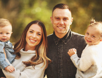 who am i Chris Rohrbach and family portrait hughes marino