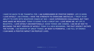 Positive Affirmations: A Simple and Powerful Tool to Foster a Positive Mindset