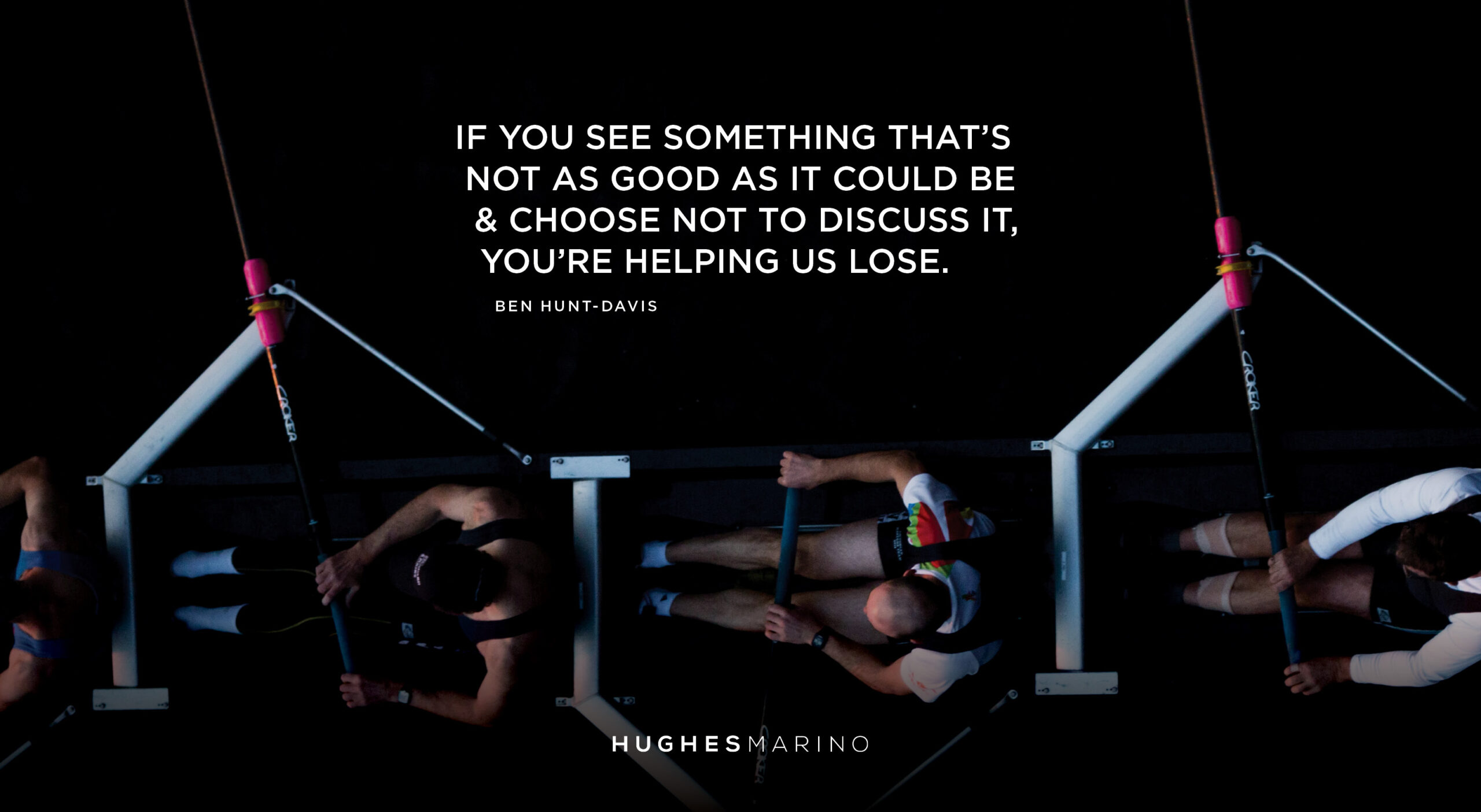 If You See Something That’s Not As Good As It Could Be & Choose Not to Discuss It, You’re Helping Us Lose Blog Header