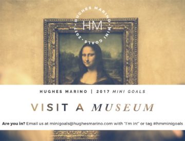 hughes marino 2017 Mini Goals visit a Museum 1