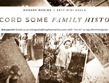hughes marino our november 2017 hm mini goal record some family history