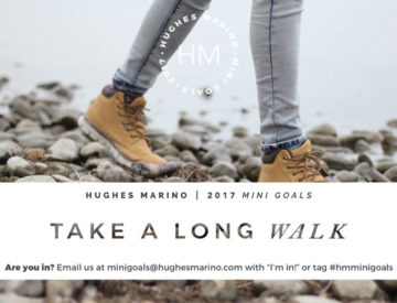 hughes marino our october 2017 hm mini goal take a long walk