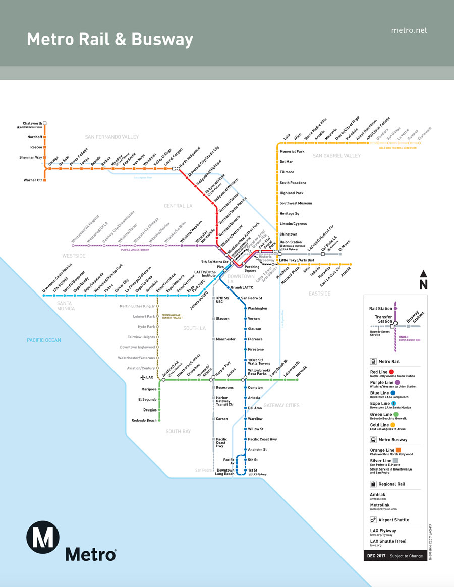 Metro Rail And Busway Metro Net Website 
