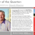 HM David Marino Broker of Quarter