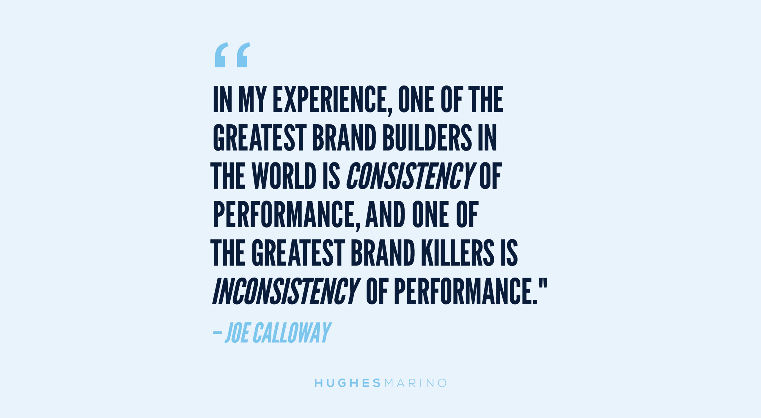 A Q&A With Joe Calloway: Competitive Advantages & Great Brand Builders