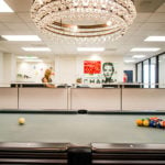 6 OC office pool table