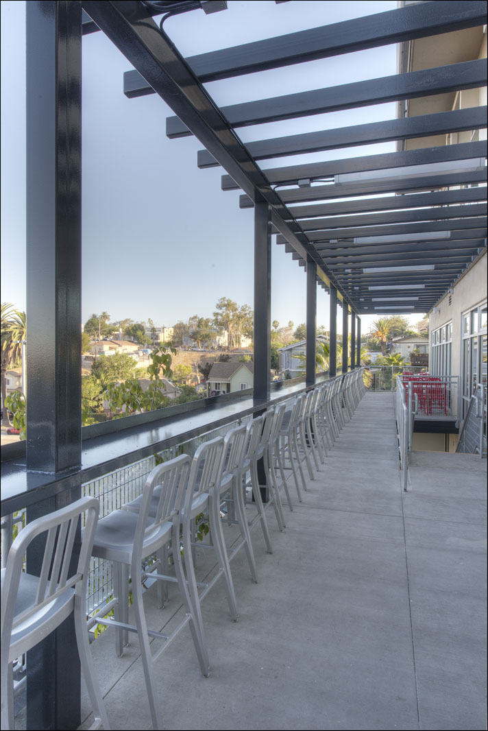 Albert Einstein Academies balcony