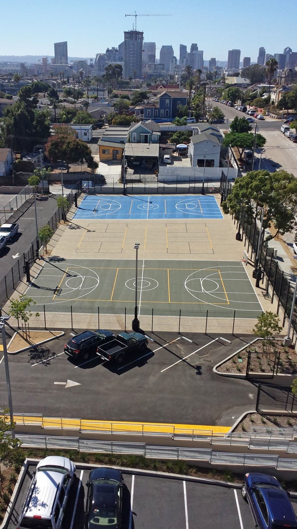 Albert Einstein Academies sport courts