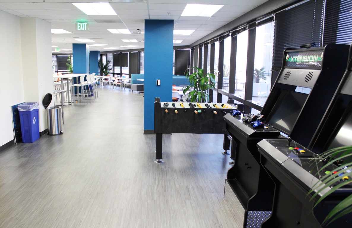 ESET North America San Diego gameroom