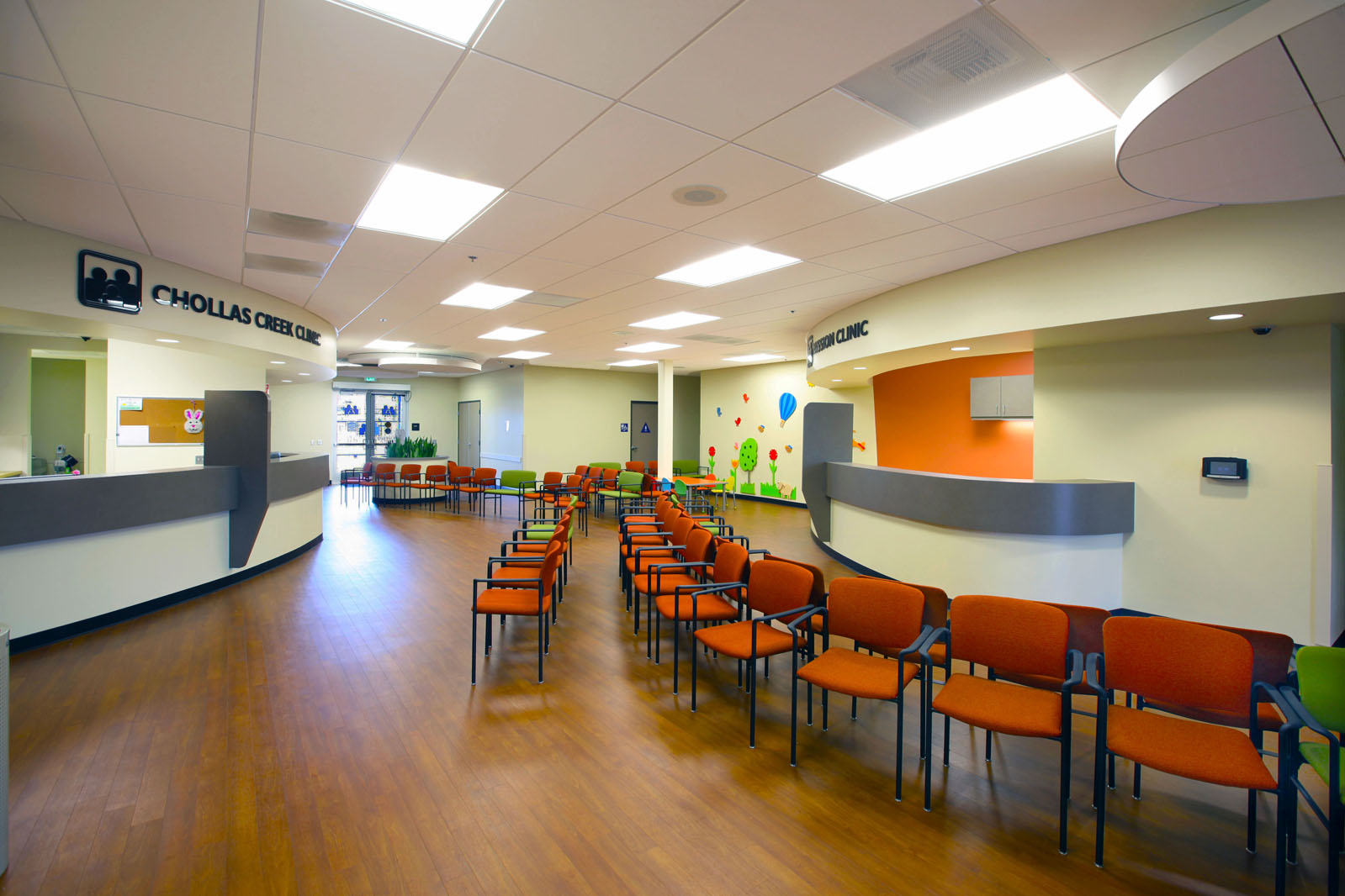 Family Health Centers Diamond waiting room