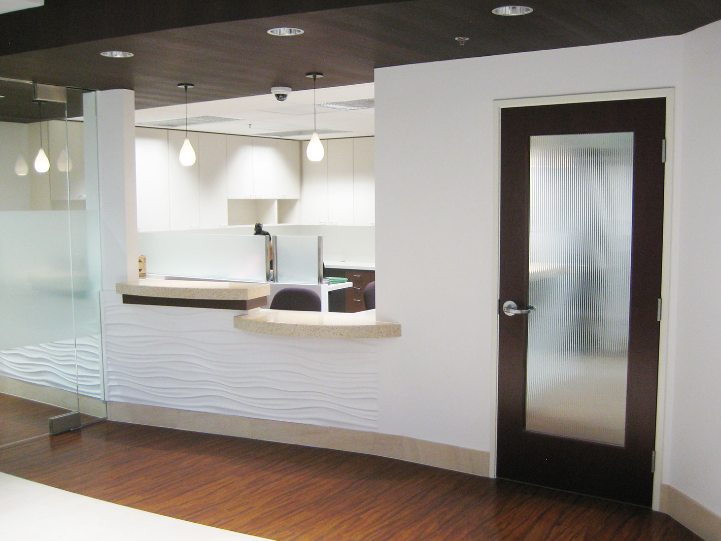 Southern California Liver Center reception desk