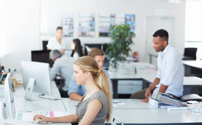 keep an open mind about open office plan