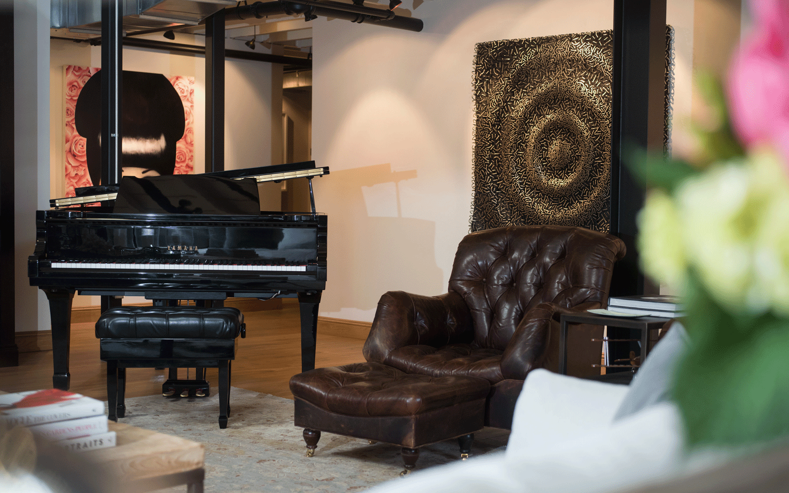 hughes marino headquarters piano living room