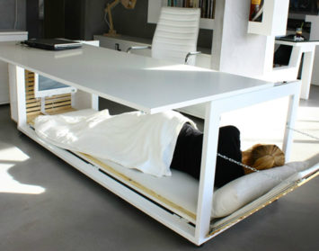 workspace trends napping desk designed by stuido nl