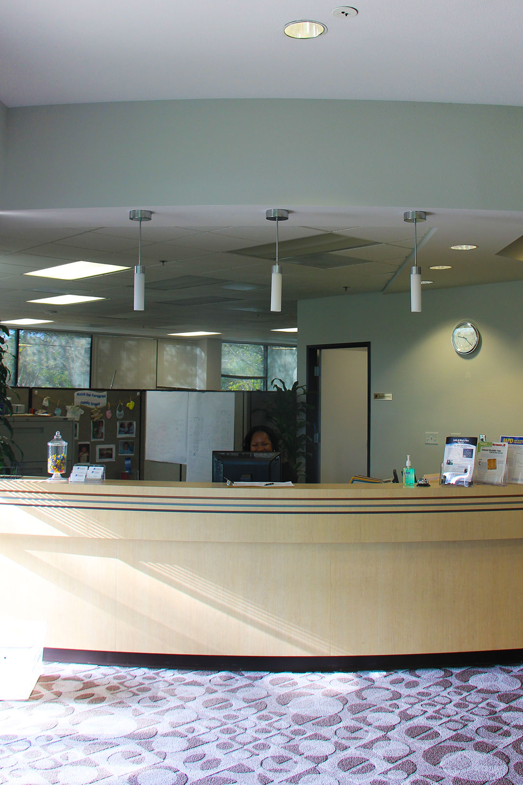 Peregrine Semiconductor front desk