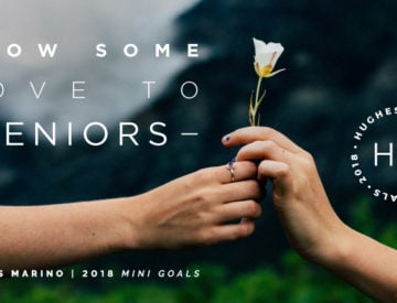 our may hm mini goal show some love to seniors hughes marino