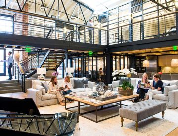 The Hughes Marino office was designed to feel like a home