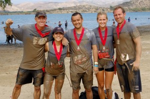 The Hughes Marino Zombie Mud Run team