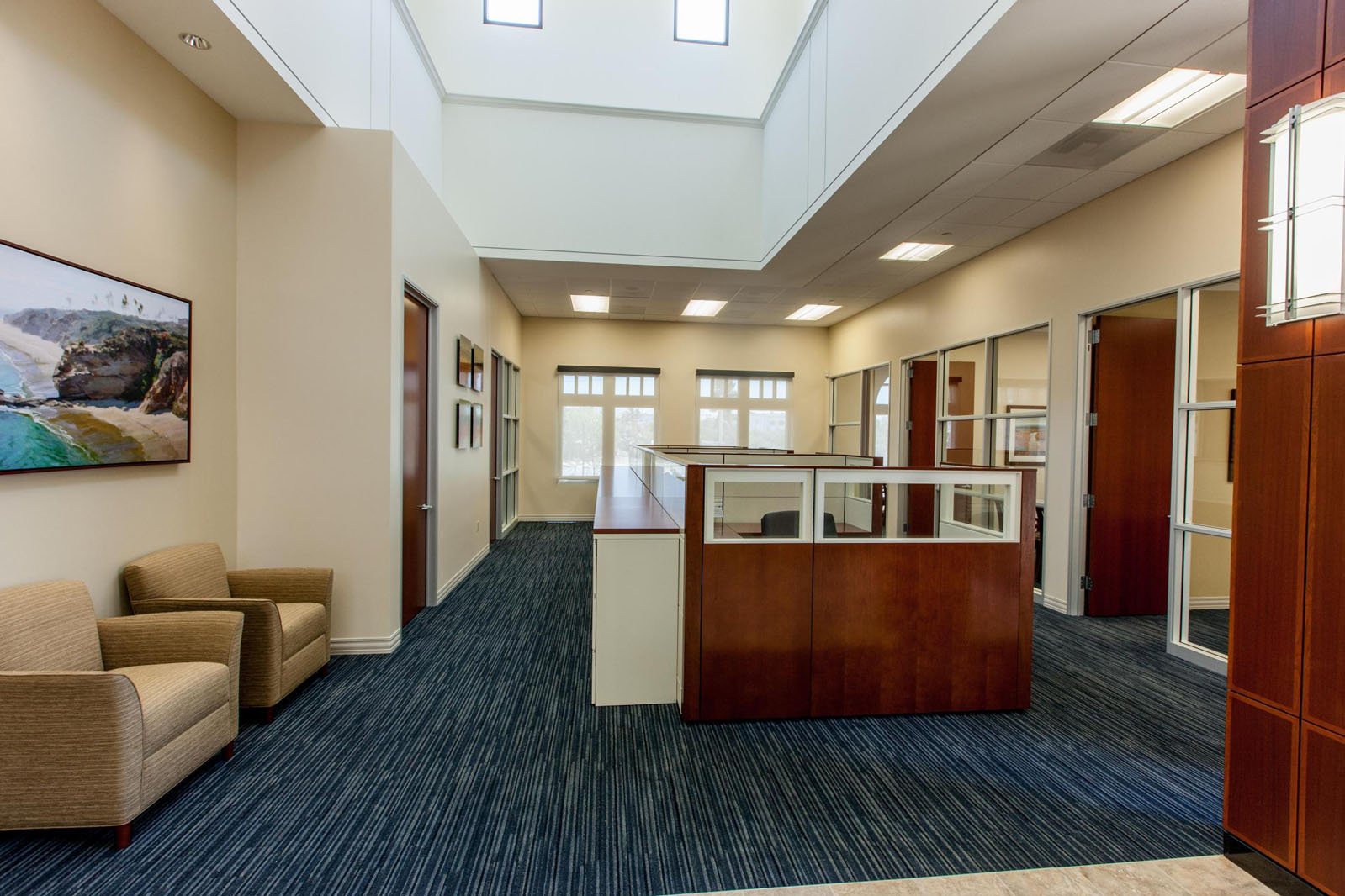 California Bank and Trust Palomar Commons interior view