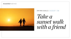 August HM Mini Goal – Take a Sunset Walk With a Friend