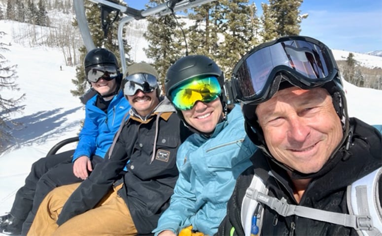 Hughes Marino Broker Ski Trip in Aspen