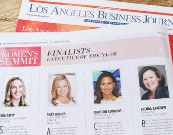 los angeles business journal womens summit award 2016 shay hughes2 1